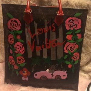 Auth Louis Vuitton Sac plat